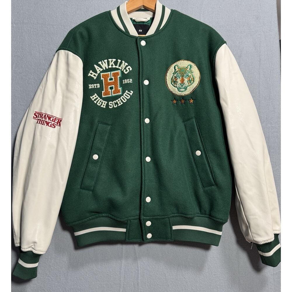 Stranger Things x H&M Netflix Jacket bomber Hawkins Limited Edition Size M